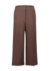 Betty Barclay Wide Leg Cropped Trousers, Brown
