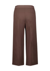 Betty Barclay Wide Leg Cropped Trousers, Brown
