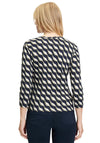 Betty Barclay Geometric Print Jacket, Navy