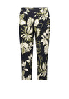 Betty Barclay Floral Capri Trousers, Navy