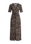 Betty Barclay Animal Print Dress, Brown