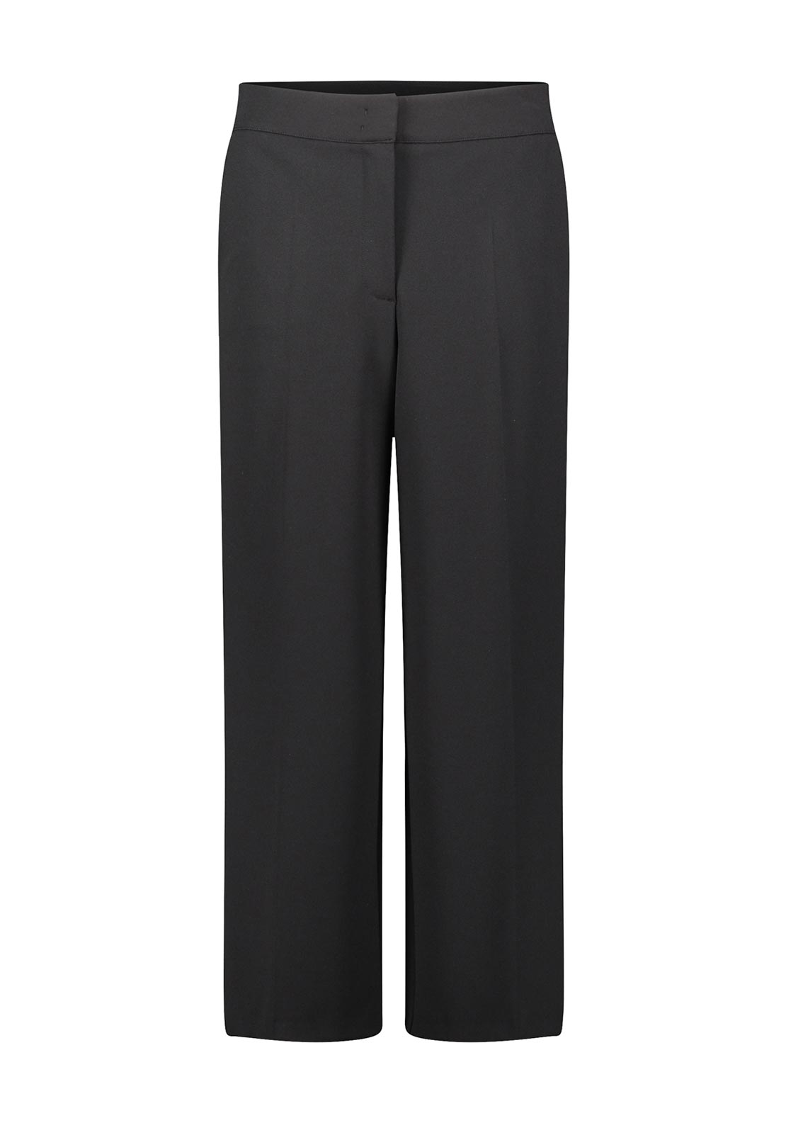 Betty Barclay Wide Leg Cropped Trousers, Black