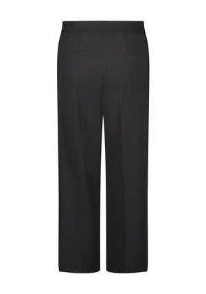 Betty Barclay Wide Leg Cropped Trousers, Black