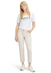 Betty Barclay Slim Leg Trousers, Cream