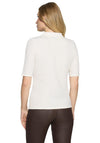 Betty Barclay Collared Neck Textured Blouse, Cream