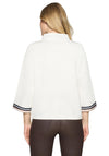 Betty Barclay Rhinestone Print Sweatshirt, Off-White