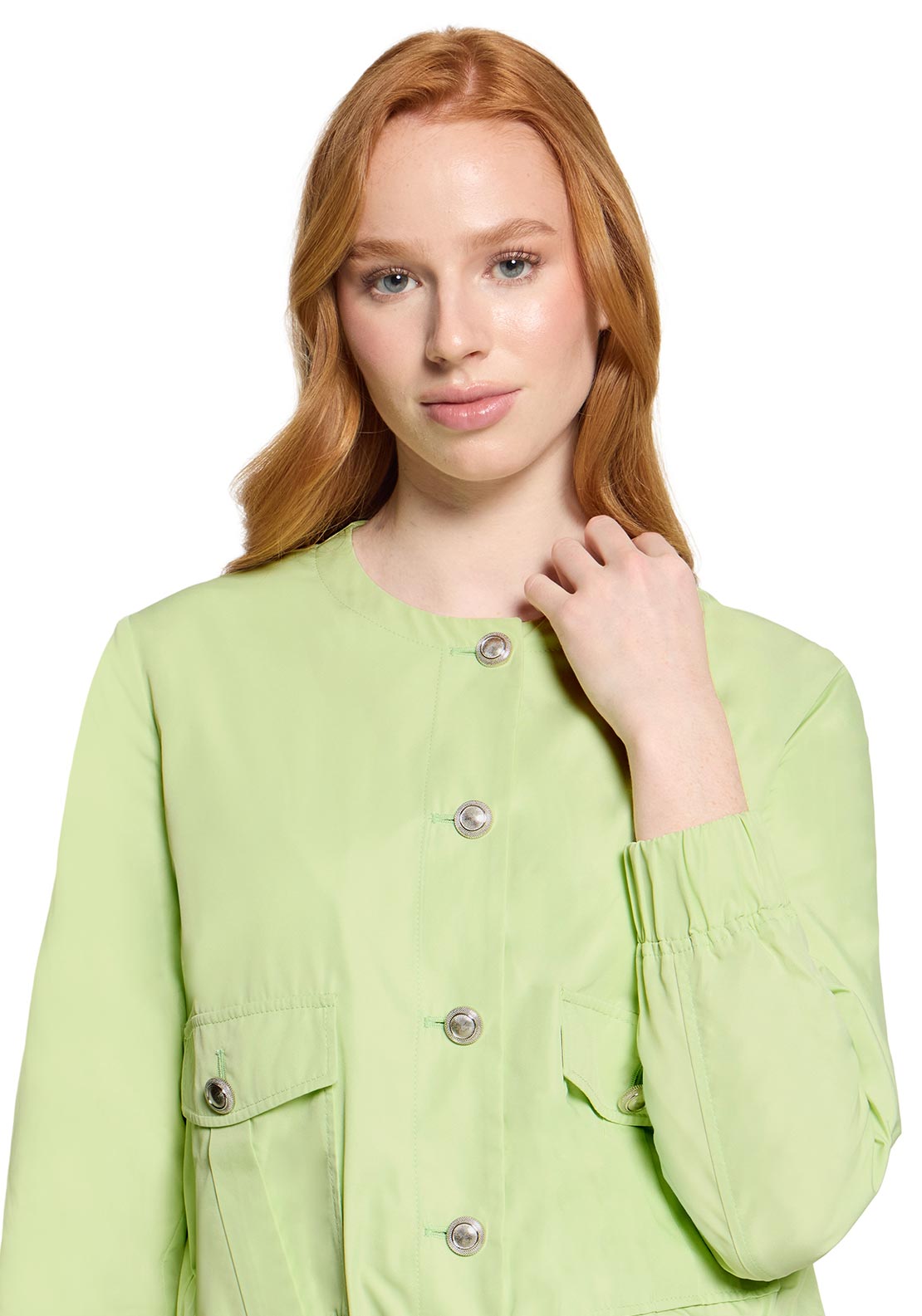 Betty Barclay Button Down Front Jacket, Green