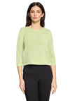 Betty Barclay Knitted Round Neckline Jumper, Green