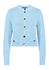 Betty Barclay Knitted Button Down Front, Blue