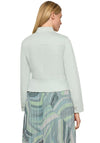 Betty Barclay Cotton-Blend with Rhinestone Detail Jacket, Green