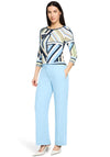 Betty Barclay Geometric Print Top, Multi-Coloured