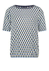Betty Barclay Shape Pattern T-Shirt, Green Multi