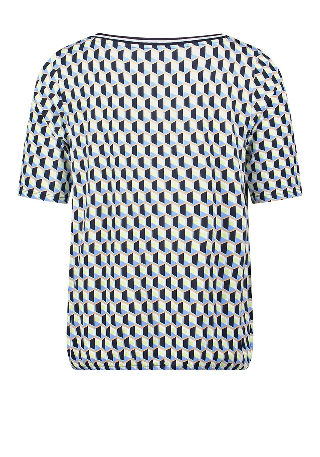 Betty Barclay Shape Pattern T-Shirt, Green Multi