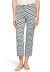 Betty Barclay Geometric Print Relaxed Trousers, Multi-Coloured