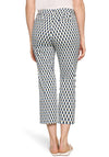 Betty Barclay Geometric Print Relaxed Trousers, Multi-Coloured