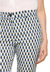 Betty Barclay Geometric Print Relaxed Trousers, Multi-Coloured