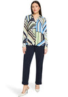 Betty Barclay Geometric Print Blouse, Multi-Coloured