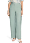Betty Barclay High Waist Wide Leg Trousers, Green
