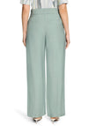 Betty Barclay High Waist Wide Leg Trousers, Green