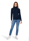 Betty Barclay Polo Neck Jumper, Navy