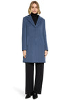 Betty Barclay Wool Blend Classic Coat, Blue