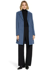 Betty Barclay Wool Blend Classic Coat, Blue
