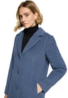 Betty Barclay Wool Blend Classic Coat, Blue