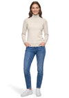 Betty Barclay Polo Neck Jumper, Beige