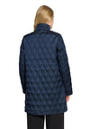Betty Barclay Quilted Button Up Coat, Navy
