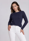 Betty Barclay Basic Knitted Jumper, Navy