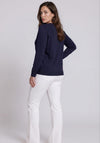 Betty Barclay Basic Knitted Jumper, Navy