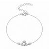 Betty and Biddy Claddagh Box Bar Bracelet, Silver