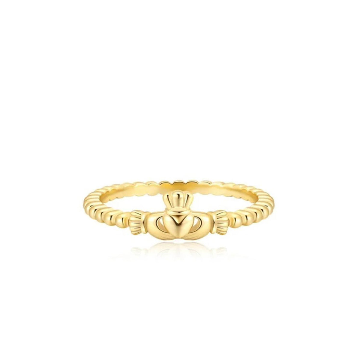 Betty and Biddy Claddagh Ring, Gold