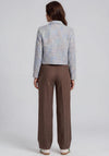 Betty Barclay Boucle Buttoned Jacket, Blue Multi