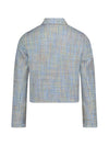 Betty Barclay Boucle Buttoned Jacket, Blue Multi