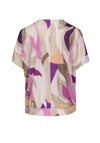 Bianca Sia Abstract Floral Print Top, Multi Coloured