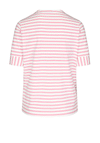 Bianca Cotton Stretch Striped T-Shirt, Pink