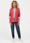 Bianca Chunky Knit Open Front Cardigan, Pink