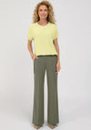 Bianca Sleeveless Basic T-Shirt, Green