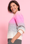 Bianca Ombre Knit Jumper, Pink