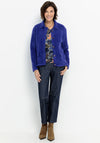 Bianca Kayla Floral Blouse, Blue Multi