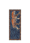 Bianca Liva Animal Print Scarf, Blue Multi