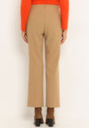 Bianca Siena Straight Leg Trousers, Beige