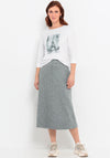 Bianca Eiffel Graphic Top, White