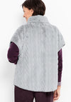 Bianca Carina Faux Fur Gilet, Grey