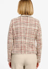 Bianca Lousia Tweed Style Blazer, Cream Multi