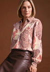 Bianca Paisley Print Blouse, Pink