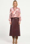 Bianca Paisley Print Blouse, Pink