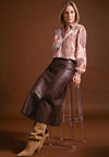 Bianca Paisley Print Blouse, Pink