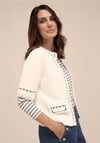 Bianca Rene Button Up Cardigan, Cream